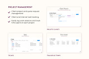Freelance Business Notion Template, an App Template by MargauxQuercy (Thumbnail 5 of 9)