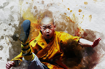 Smudge Art Photoshop Action, an Action Add-On by lilibellons
