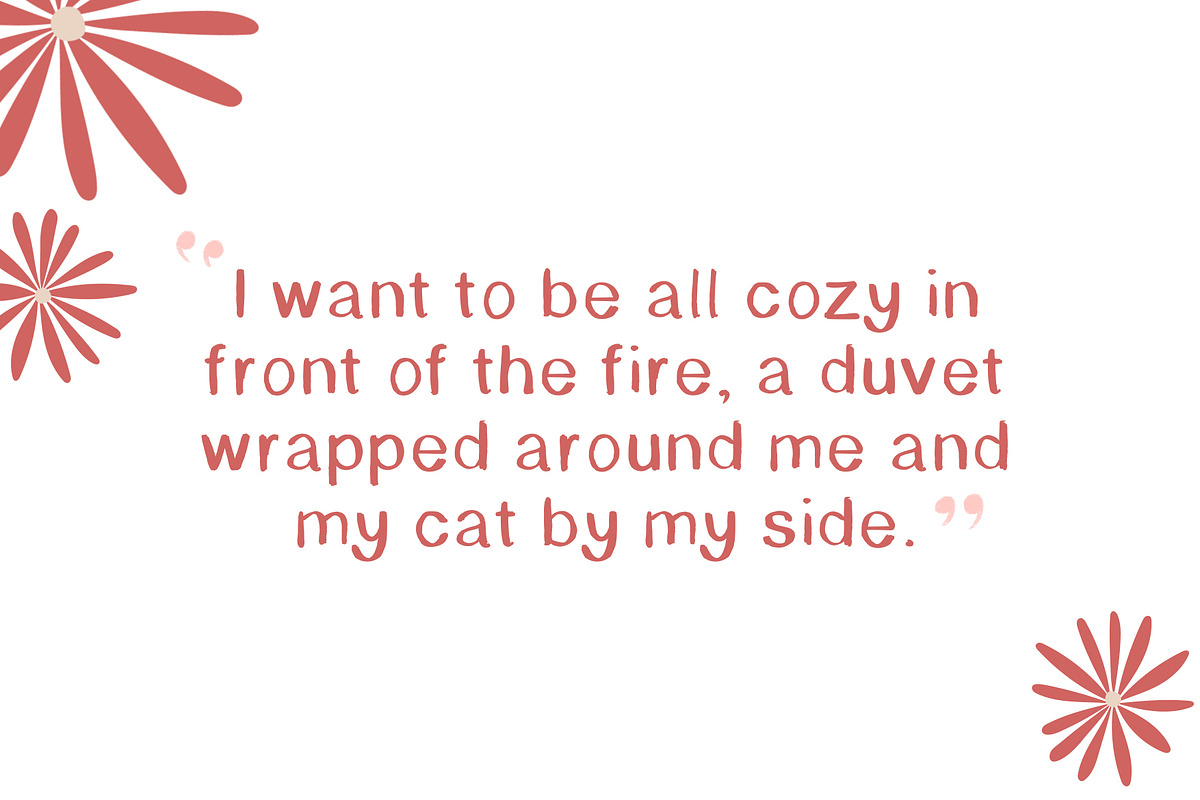 'Baltimore' cozy warm font, a Serif Font by Brunch Club Design (Photo 4 of 6)
