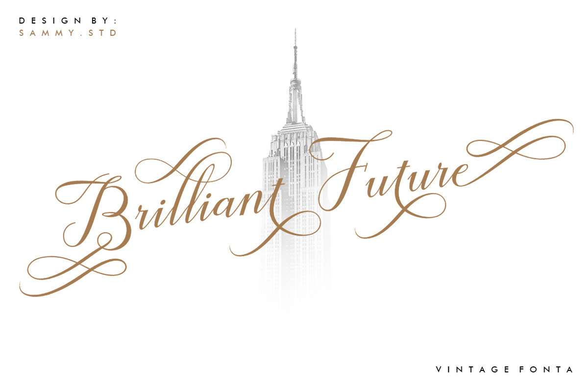 Vintage Fonta, a Script Font by Sammy Std (Photo 8 of 11)