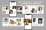Instagram Carousel Templates Canva, a Social Media Template by zoomdesigns (Thumbnail 1 of 8)