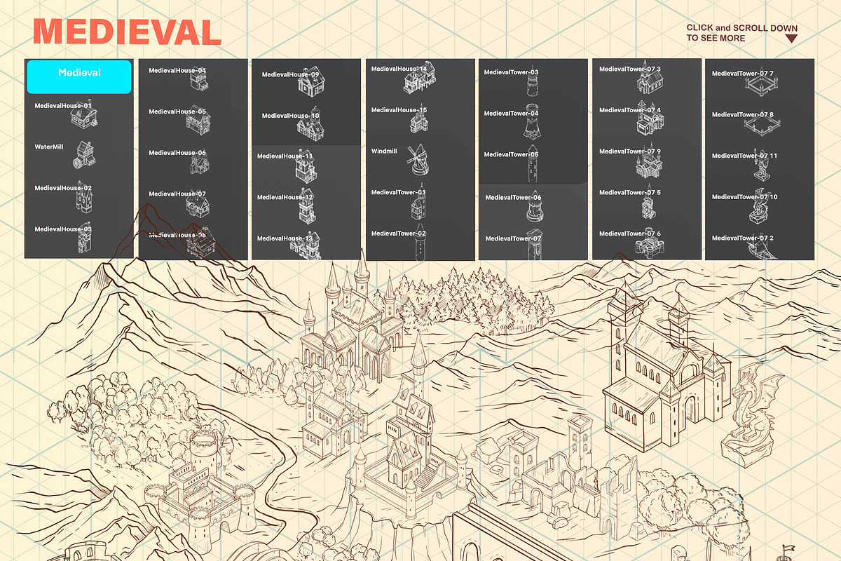 Isometric Map Creator - Civilization, a Brush Add-On by AlexandraArt (Photo 6 of 8)