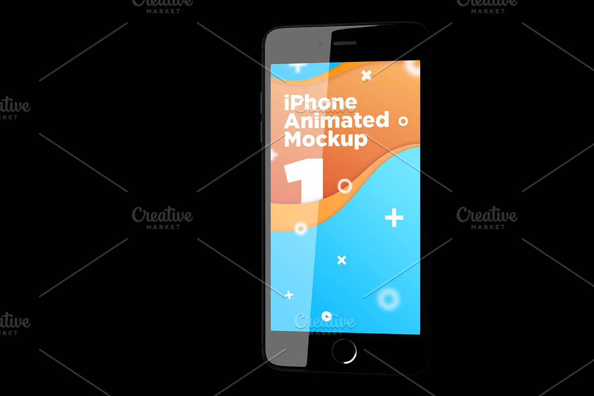 iPhone Animated MockUps, an iPhone Mockup by Traint (Photo 6 of 22)
