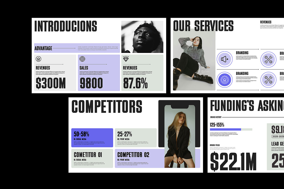 Startup Business Pitch Deck Template, a Presentation Template by Templeste (Photo 3 of 7)