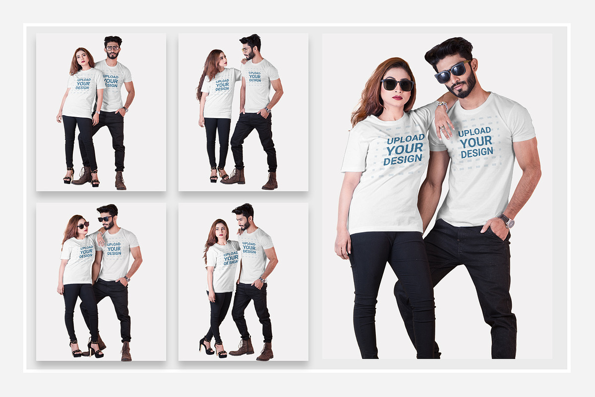 T-Shirt Fashion Mock-Up-V-2-001, a Shirt Mockup by designvillage (Photo 2 of 6)