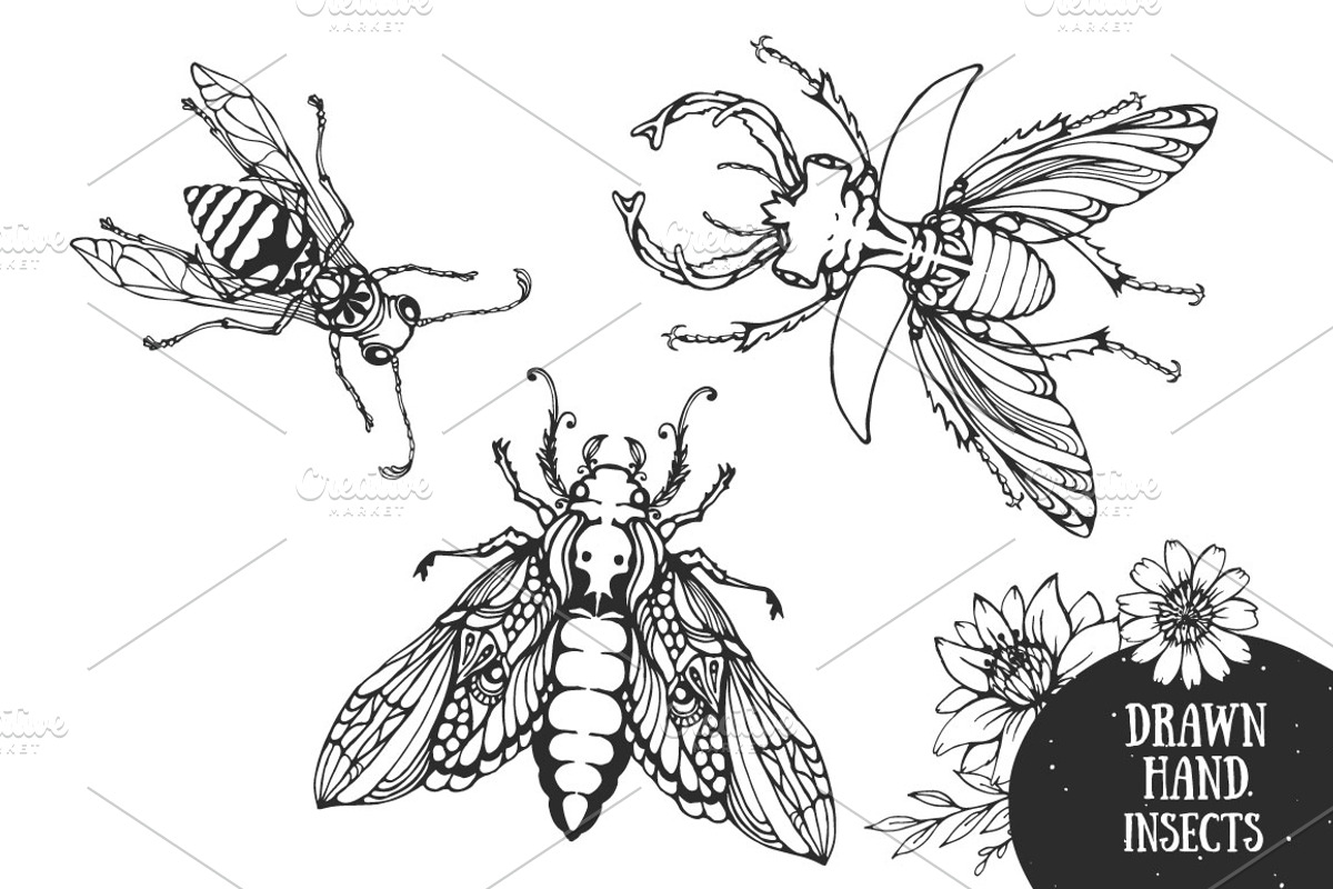 Hand Drawn Elements collection, an Object Graphic by inifer (Photo 3 of 5)