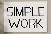 Simple Better, a Sans Serif Font by FreshTypeINK (Thumbnail 7 of 8)