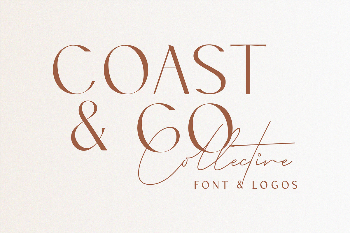 Coast & Co Font and Logos preview 8
