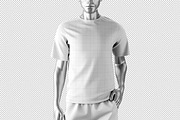 T-shirt Mockup, a Shirt Mockup by zpackcreative (Thumbnail 5 of 5)