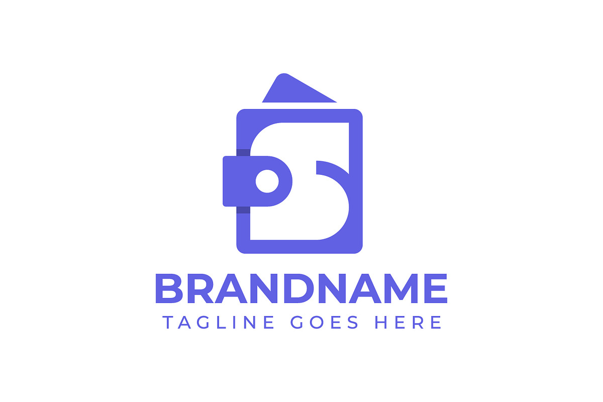 Letter S Wallet Logo, a Branding & Logo Template by Pray Art Design Studio
