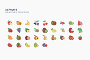 Fruits and slice icon set, an Icon by Icongeek26 (Thumbnail 5 of 6)