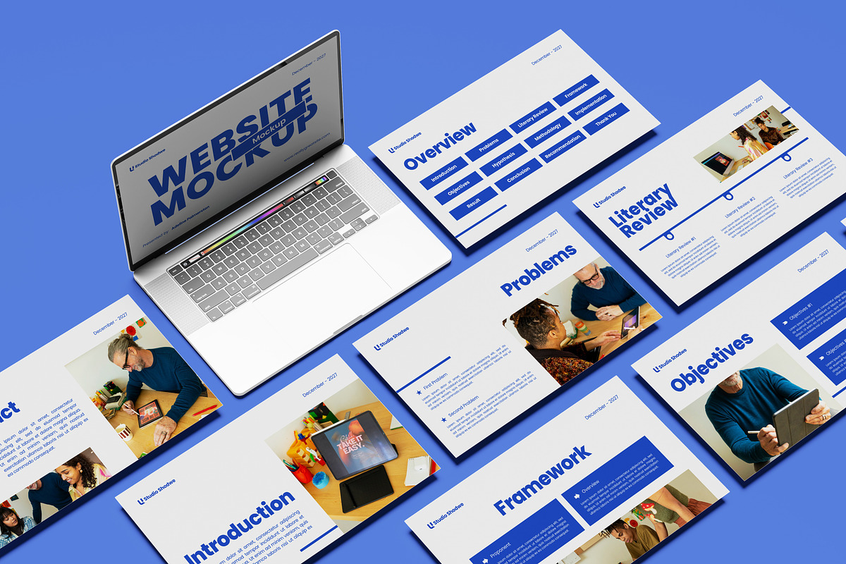 Laptop Screen Website Mockup, a Mac Mockup by Sosuna Studio (Photo 12 of 13)