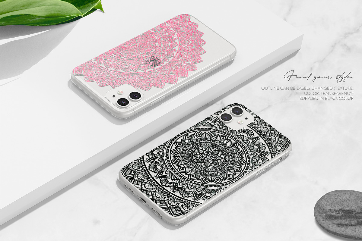 Hand Drawn Mandala Collection, a Decorative Illustration by Alisa Fimen Design (Photo 10 of 11)