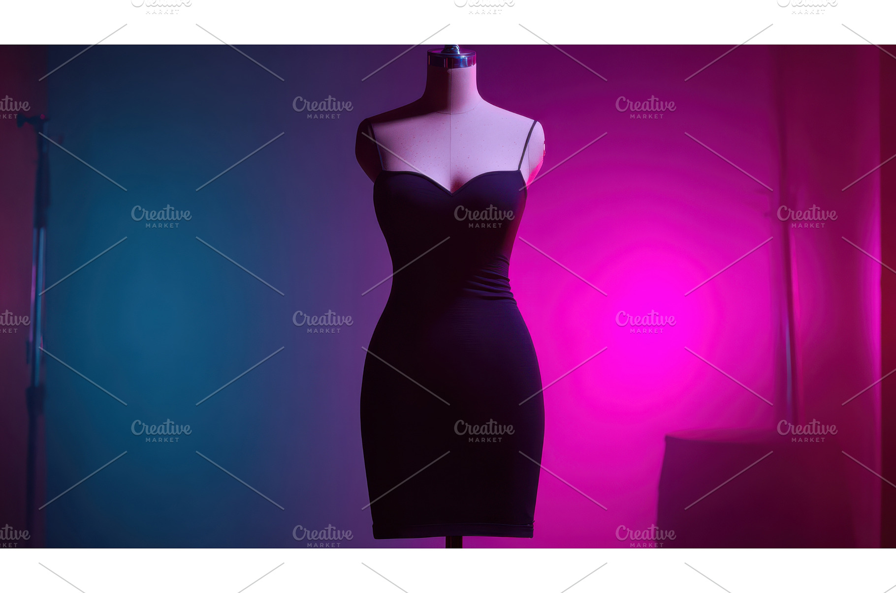 Elegant Black Dress on Mannequin, a Beauty & Fashion Photo by Lermont51