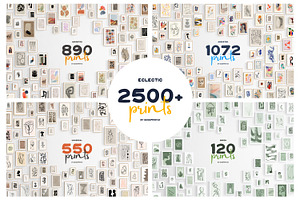 2500+ Eclectic Prints