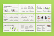 Cream Modern Pitch Deck Google Slide, a Presentation Template by graphicook (Thumbnail 3 of 4)