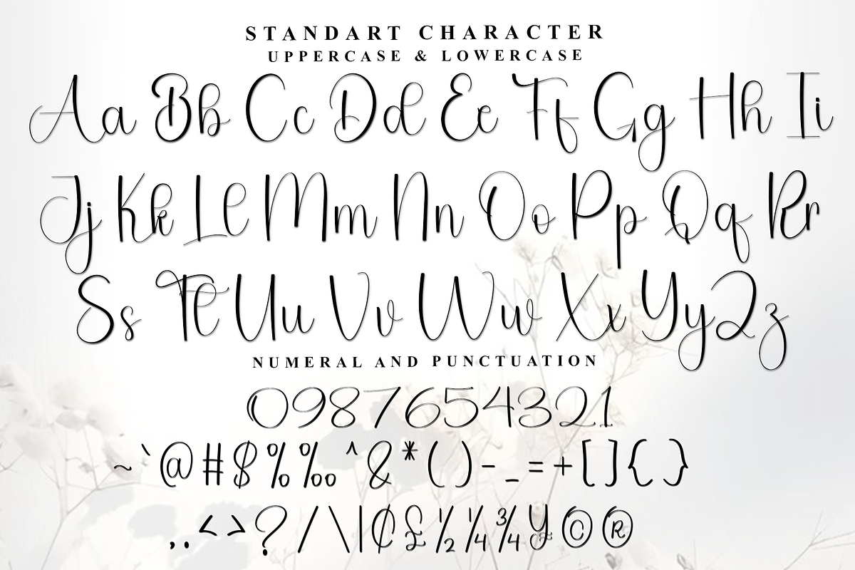 Angela Handmade, a Handwritten Font by FreshTypeINK (Photo 3 of 8)