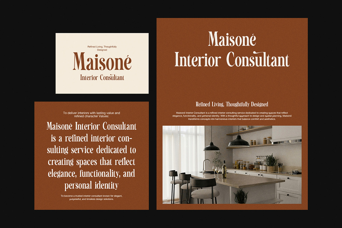 Maglin Elegant Serif Font, a Serif Font by Perfectype (Photo 5 of 8)