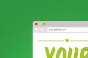 Hipster Browser Frame Set, a Websites & App Template by PitchStock (Thumbnail 4 of 5)