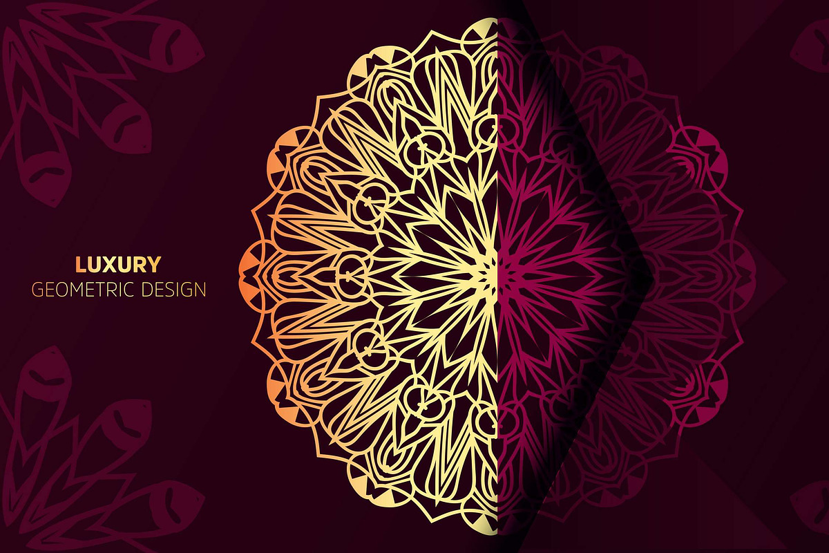 560+ Mandala Design Mega Collection, a Decorative Illustration by NJ Himel (Photo 235 of 289)