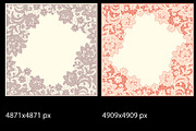 Lace seamless pattern, corner, card., a Pattern Graphic by Ajuga (Thumbnail 4 of 7)