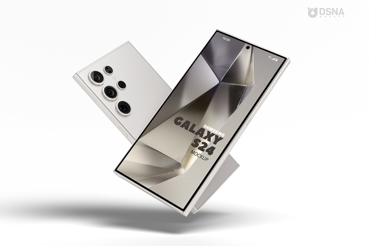 Galaxy S24 Ultra Basic Mockup V2, an Android Mockup by DSNA Mockup (Photo 5 of 5)