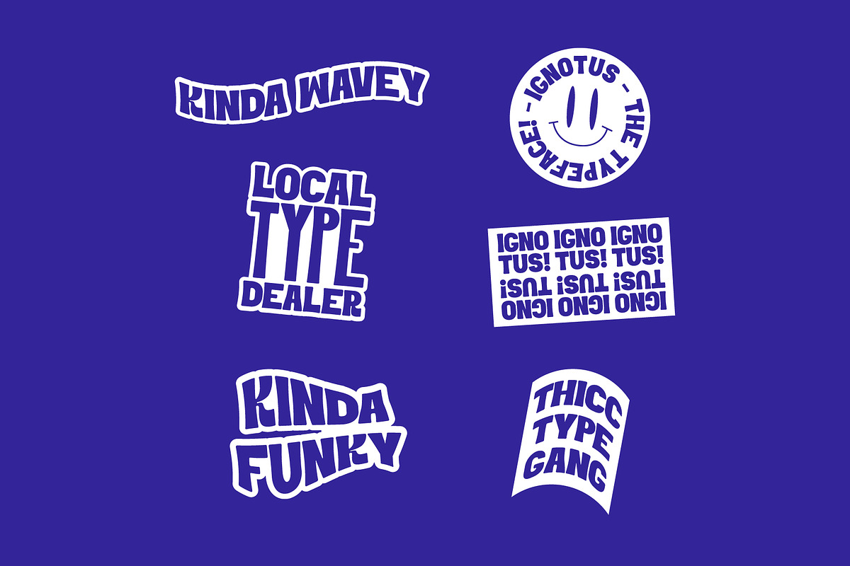 IGNOTUS - Fat Display Typeface, a Font by Kulturë Type (Photo 3 of 8)
