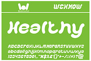 wealth and famous, a Font by weknow (Thumbnail 2 of 5)