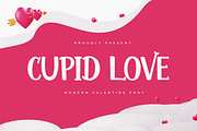 Cupid Love - A Modern Valentine Font, a Serif Font by overlaytemplates (Thumbnail 1 of 5)