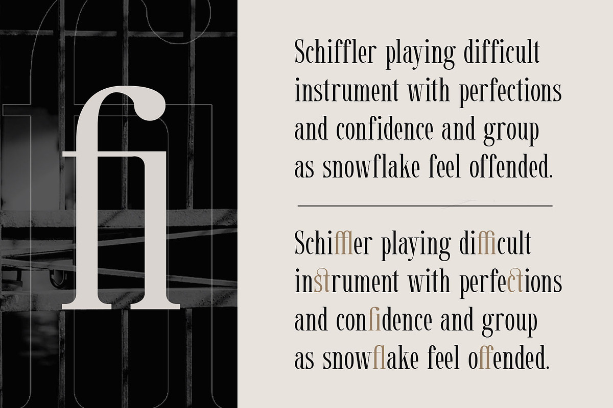 Gunstand - Condensed Serif, a Serif Font by Typia Nesia (Photo 9 of 10)