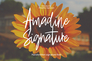 Amadine - Casual Handwritten