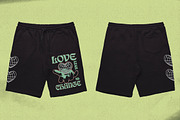 Sweatshorts Merch Mockup, a Merchandise Mockup by Brent Galloway (Thumbnail 3 of 5)