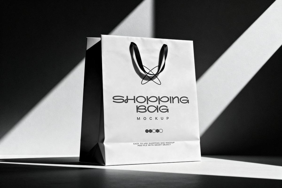 Shopping Bag Mockup, a Product Mockup by Design Squad (Photo 2 of 4)