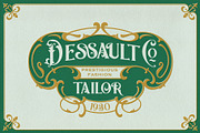 The Victorian Elders, a Serif Font by Burntilldead (Thumbnail 5 of 11)