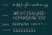 Antosan Script Font, a Script Font by Awanstudio (Thumbnail 8 of 9)