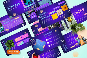 Kanzas - Multipurpose Powerpoint, a Presentation Template by Dhabee