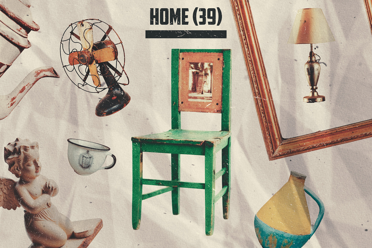 Retro Collage Kit (422 Cliparts), an Object Graphic by Megan Aili Designs (Photo 8 of 15)