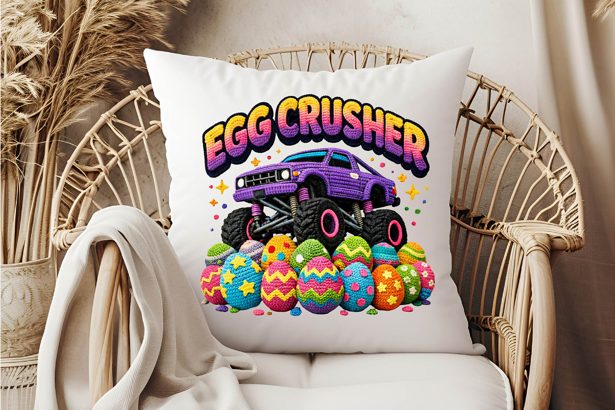 Crochet Egg Crusher PNG, an Illustration by DreamCafeArt (Photo 5 of 6)
