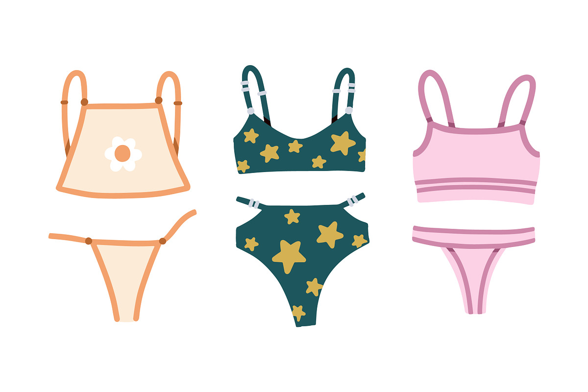 Modern women underwear, lingerie set, an Object Illustration by Good Studio (Photo 6 of 16)
