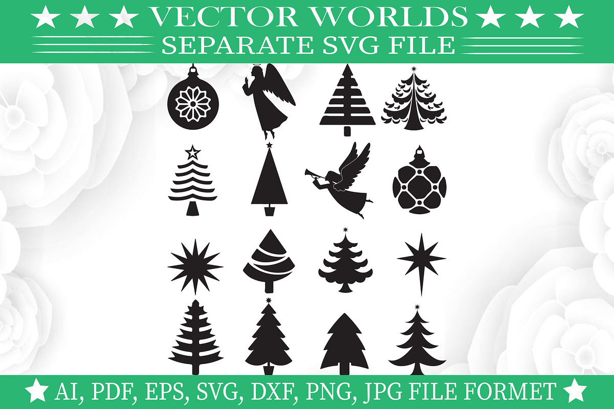 Tree Topper Svg, Tree, Topper Svg, an Object Graphic by VectorWorlds