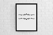 Dividers Line Silhouette SVG, a Decorative Illustration by newminddesign (Thumbnail 2 of 3)
