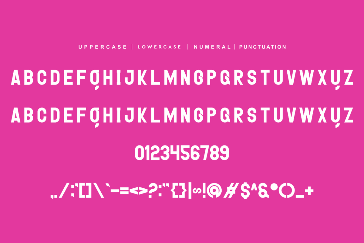 Ayodaw - Modern Sans Font, a Font by QR Design Studio (Photo 4 of 6)