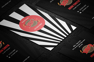 Creative BBQ Business Card