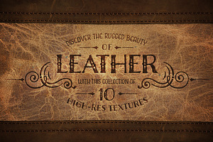 Leather Love - 10 Leather Textures