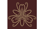 Floral Vector Abstract Pattern, a Decorative Illustration by FineArtStudio (Thumbnail 1 of 3)