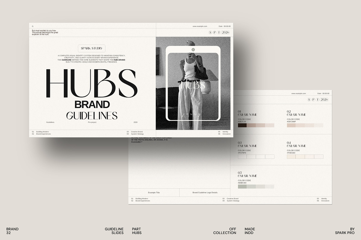HUBS Brand Guideline, a Presentation Template by SparkPro (Photo 2 of 12)