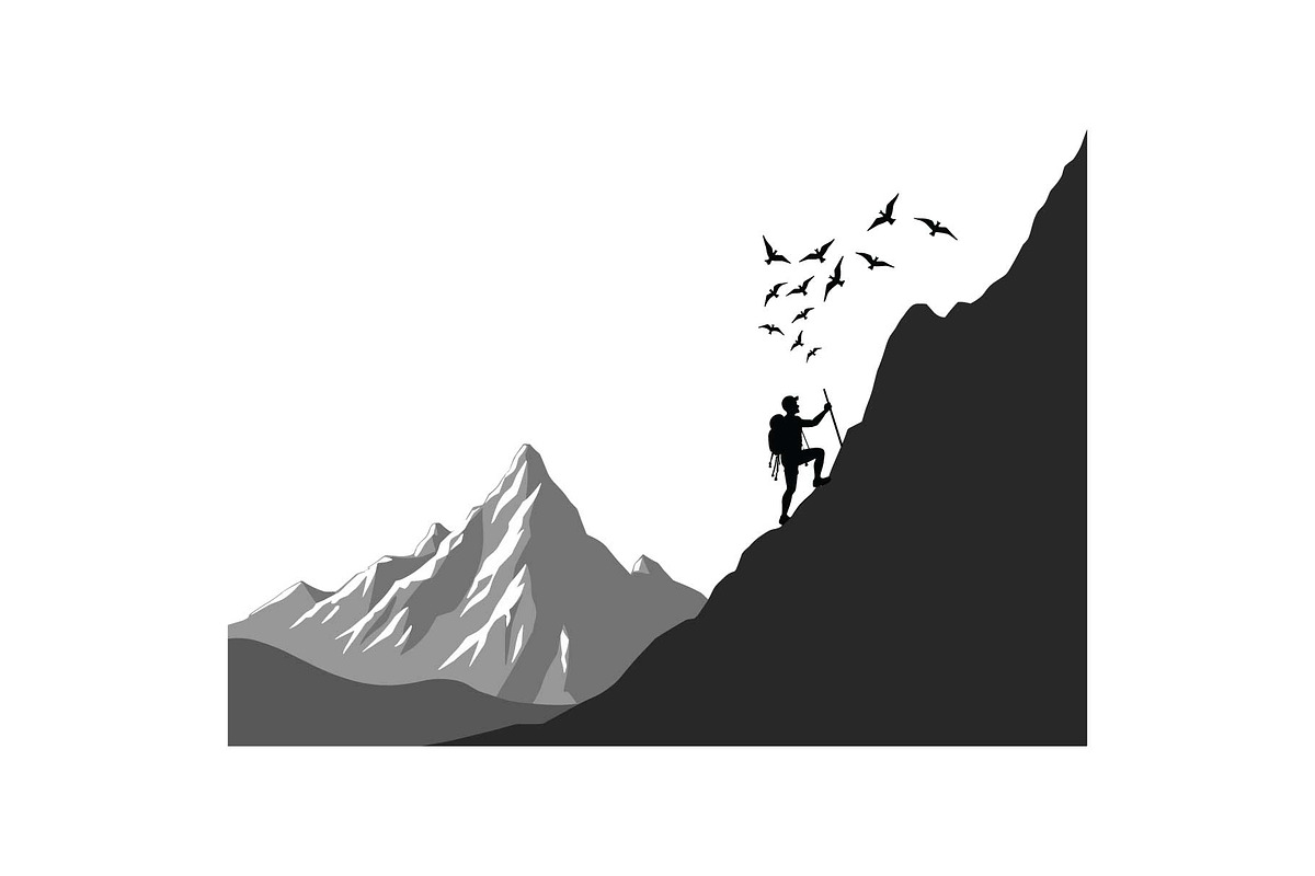 Mountain Adventure Silhouette Bundle, an Object Graphic by Gfx_Store (Photo 3 of 16)