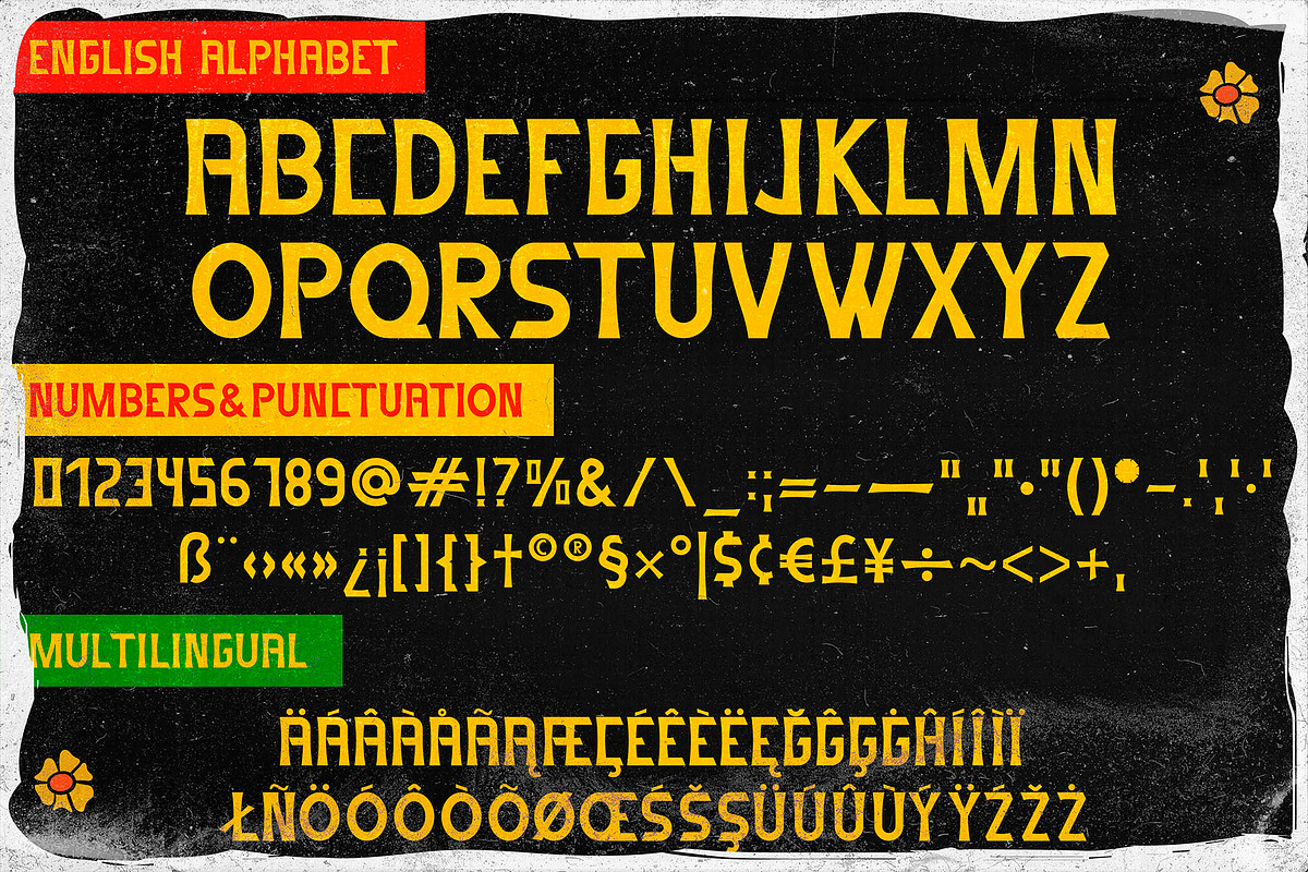 Hippie, a Font by Heather_insane (Photo 2 of 9)