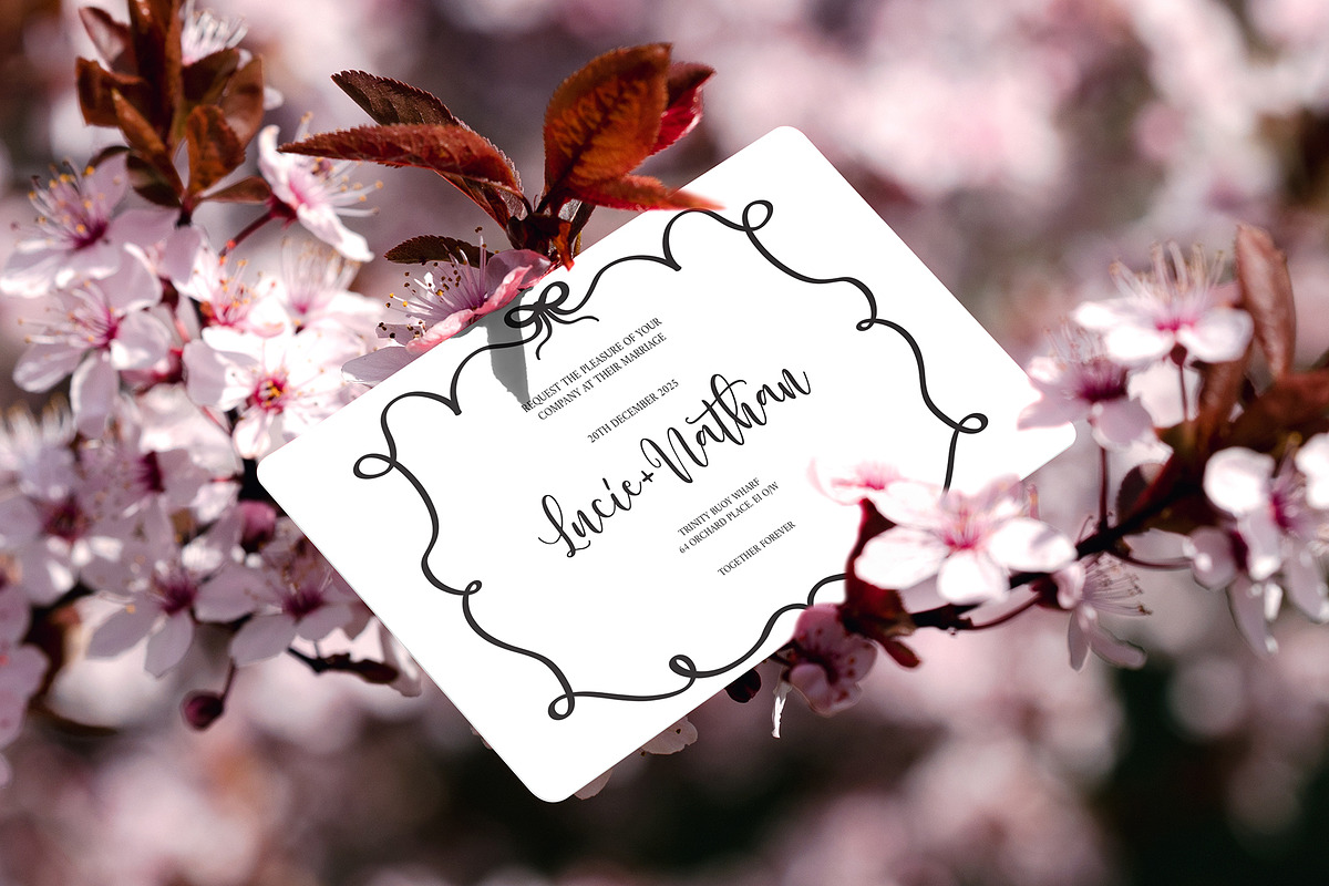Sunset Garden handwritten font, a Handwritten Font by BilberryCreates (Photo 7 of 18)