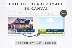 Real Estate Mailchimp/Canva Template